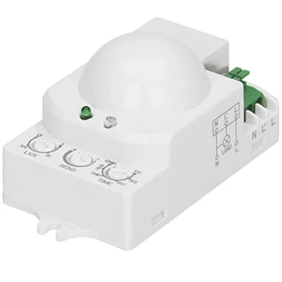 Image de ORNO Or CR 208 Mini Detecteur de Mouvement à Micro Ondes 360 Degrés avec Capteur Crépusculaire Compatible LED