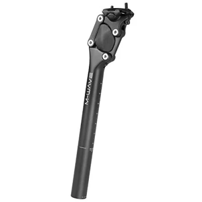 Image de M Wave Fourspring Tige de Selle Unisexe, Noir, 27,2 mm