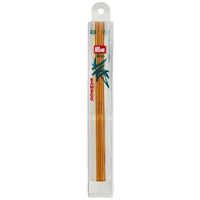 Image de Prym Bamboo (20 cm, 2,00 mm) Aiguille à Double Pointe 1 unité