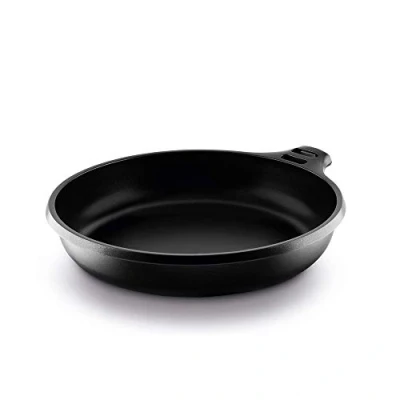 Image de Fundix Castey Poêle à Frire Induction en Fonte d&#039;aluminium Antiadhésive, 18cm, (poignée non incluse)