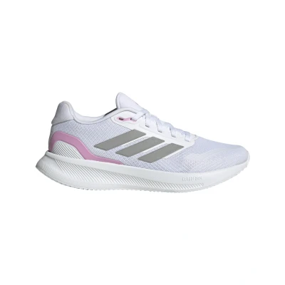 Image de adidas Performance Runfalcon 5 Chaussures de running sur route, Femme, Taille: 41 1/3, Ftwr white grey strata core black Tissu / matière synthétique