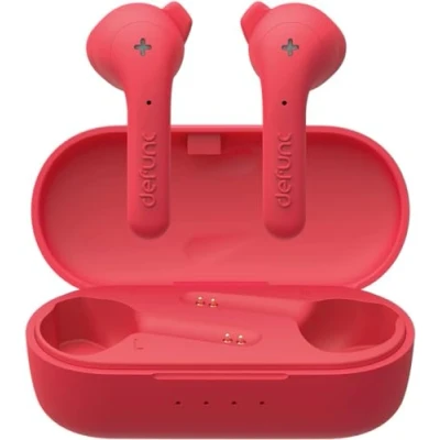 Image de Defunc True Basic Écouteurs sans fil Bluetooth Rouge Plastique
