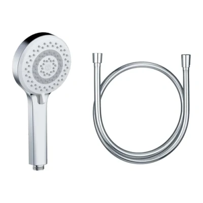 Image de KLUDI X1 douchette universale avec flexible, Ø10,7 cm 3 types de jets, économisant l&#039;eau en option (standard 15 l/m, 9 l/min) flexible douche 1,6 m