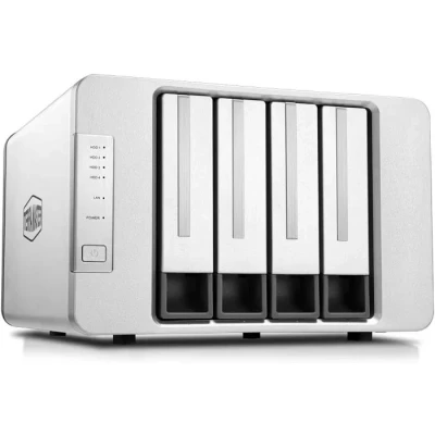 Image de TERRAMASTER F4 423 NAS 4 Baies Hautes Performances pour SMB avec processeur Quad Core N5095, mémoire DDR4 Go, 2 Ports 2,5 GbE, Serveur de Stockage réseau (sans Disque)