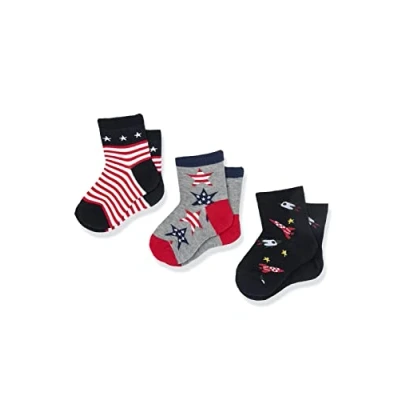 Image de Chicco Ensemble de Chaussettes courtes en coton, Mixte enfant, Bleu, 18 mois 2 ans (pack of 3)