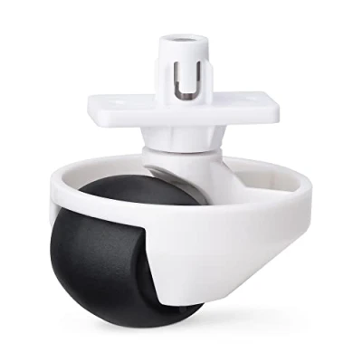 Image de kwmobile Accessoire aspirateur robot 1x roue avant de remplacement compatible avec Roborock S6 et S7 nettoyage