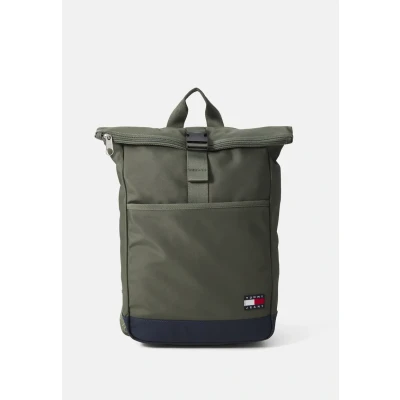 Image de Tommy Jeans Daily Rolltop Backpack Sac à dos, Homme, Taille: One Size, Pewter green