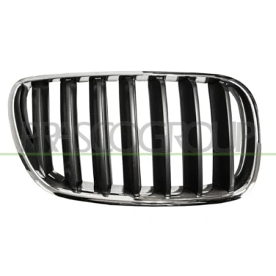 Image de BLIC 6502 07 00939960P Calandre avant droite gris, chrome BMW: X3