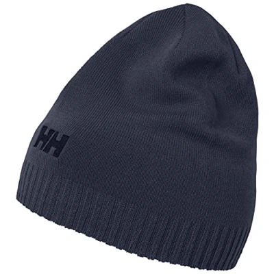 Image de Helly Hansen Brand Beanie Bonnets Mixte Adulte, Bleu, STD