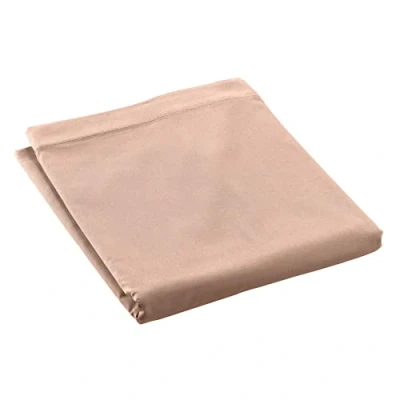 Image de douceur d&#039;intérieur, Drap Plat (180 x 290 cm) Percaline Nude, Percale de Coton