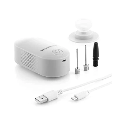 Image de InnovaGoods® Inflator et pompe à vide rechargeable 2 en 1 Blovak, inflate dégonfle tout type d&#039;objets, avec fonction d&#039;inflation de vide, design compact portable