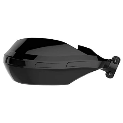 Image de Polisport 8304800002 Protège Mains Nomad 2 Points de Fixation MX Style en Plastique avec kit Montage Inclus Compatible Tous Les modèles Motocross/Enduro Couleur Noir