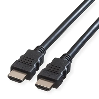 Image de Câble HDMI 10M ROLINE Noir Blindé Transmissions vidéos numériques