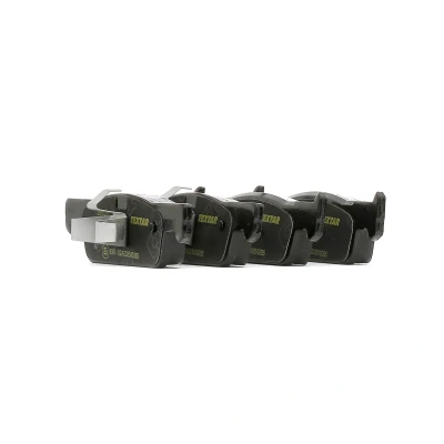 Image de TEXTAR 2570201 Jeu de plaquettes frein non préparé pour indicateur d&#039;usure RENAULT: CLIO 4, Twingo 3, 4 Kasten, DACIA: SANDERO 2, LOGAN MCV 2