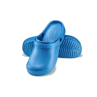 Image de ESTRO Sabot de Jardin Femme Mules Plastique Léger Gomme Chaussures Sabots Femmes F07 (39 EU, Bleu Clair)