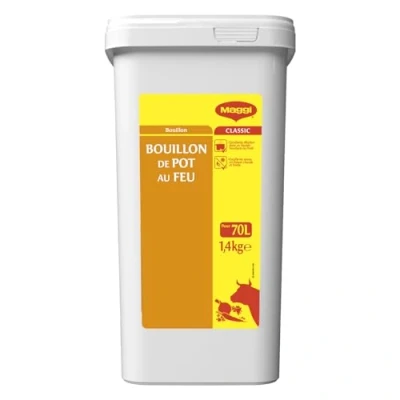 Image de MAGGI Professional Bouillon de Pot au Feu 1,4 kg Déshydraté Aides Culinaires, Sauces Boîte pour 70 L