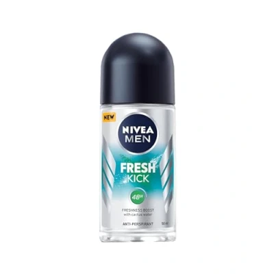 Image de NIVEA Déodorant roll on Fresh Kick, 50 ml (lot de 6)