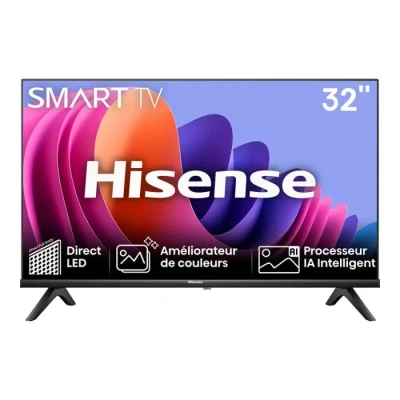 Image de Hisense 32A49N TV 81,3 cm (32 ) HD Smart Wifi Noir 180 cd/m² Neuf