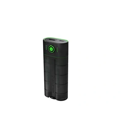 Image de Batterie portative d&#039;extérieur Powerbank LedLenser Flex7 chargeur, 2 batteries amovibles lithium de type 18650, temps charge court, protection IP65 contre la poussière, l&#039;eau et les courts circuits