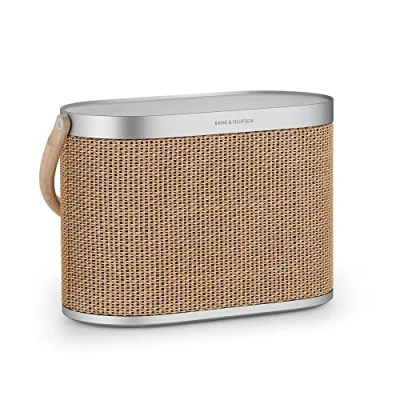 Image de Bang &amp; Olufsen Beosound A5 Enceinte Puissante Design Modulaire et Circulaire Bluetooth Portable WiFi Connectée, Autonomie Longue Durée Dotée d’un Chargeur Sans Fil Intégré Nordic Weave