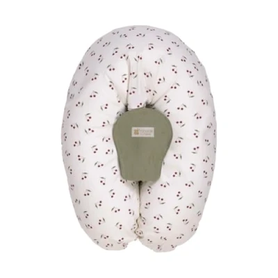 Image de Candide Coussin d&#039;allaitement et de grossesse 3en1 Multirelax Cerises
