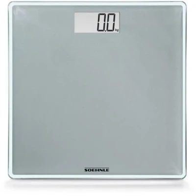 Image de Soehnle Style Sense Compact 300, Balance pèse personne avec large écran LCD, électronique supportant jusqu’à 180 kg, digitale design extra plat de 2 cm