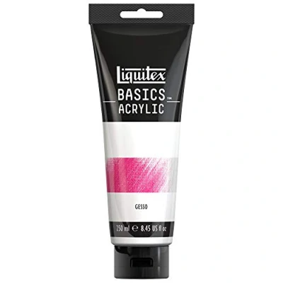 Image de Liquitex Additif Acrylique Basics Gesso Tube 250ml ROW