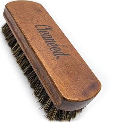Image de Cleaneed Brosse Premium pour Cuir et Textile Extra Douce Entretien Nettoyage faciles de Les Tissus d&#039;ameublement, Le Cuir, l&#039;Alcantara, Similicuir, cabriolets