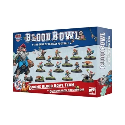 Image de Warhammer Games Workshop Blood Bowl: GNOME Team Ensemble de modèles en boîte, 202 41, Multicolore, Petit