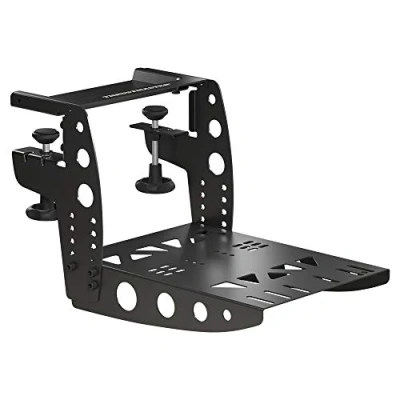 Image de Thrustmaster TM Flying Clamp Solution de montage réglable et sécurisée pour périphériques simulation vol sur PC