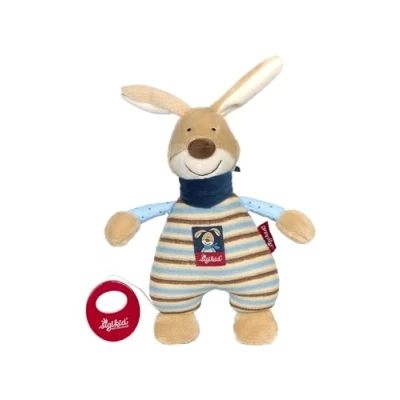 Image de Sigikid 42886 Coussin Musical Lion Douillet avec boîte à Musique remonter Mélodie Douce pour s&#039;endormir Mécanisme de Jeu Interchangeable bébés et Enfants dès la Naissance