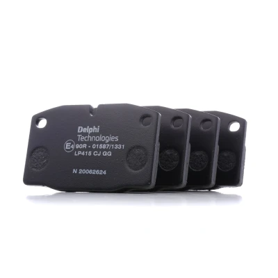 Image de DELPHI LP415 Jeu de plaquettes frein non préparé pour indicateur d&#039;usure sans tôle anti bruit accessoires OPEL: Corsa A CC, B 3/5 portes