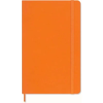 Image de Moleskine Carnet de Notes Collection Precious &amp; Ethical, avec Coffret Cadeau, Couverture Souple Végane, Fermeture à Elastique, Grand Format 13x21 cm, Couleur Orange