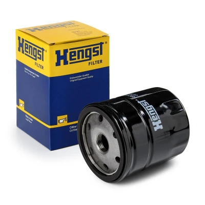 Image de HENGST FILTER H90W27 Filtre à huile 3/4 16 UNF vissé FORD: Focus 2, FIESTA 5, S Max Mk1, MAZDA: 3 5 portes, 6 VOLVO: C30, V50