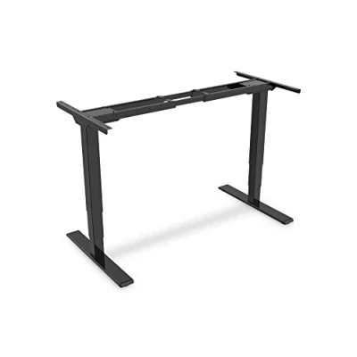 Image de DIGITUS Support de table réglable en hauteur électrique 3 positions Ecran tactile Fonction mémoire 2 moteurs Système anti collision Verrouillage des touches Blanc