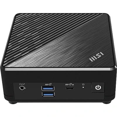 Image de MSI Cubi N ADL 007DE Intel® N100 4 Go DDR4 SDRAM 128 SSD Windows 11 Pro Mini PC Noir Neuf