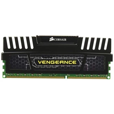 Image de Corsair CMZ8GX3M1A1600C10 Vengeance 8GB (1x8GB) DDR3 1600 Mhz CL10, Noir