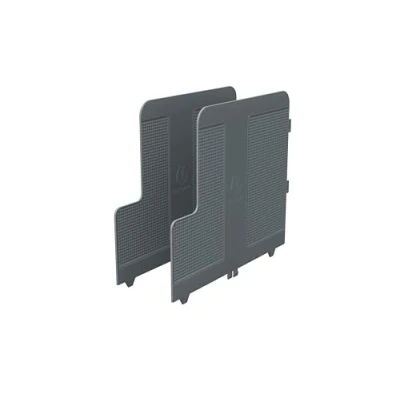 Image de Exacompta Réf. 39107D Set de 2 intercalaires supplémentaires pour trieur vertical MODULOTOP Dimensions : Profondeur 28 x largeur 6 hauteur 24 cm coloris gris foncé