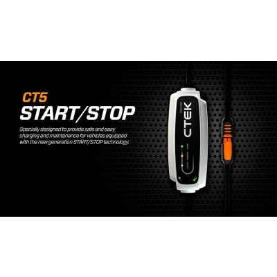 Image de CTEK CT5 START/STOP 40 107 chargeur de batterie portable, d&#039;entretien 3.8 12 14 110