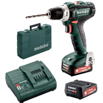 Image de Metabo POWERMAXX BS 12 1400 tr/min Sans clé 1 kg Noir, Vert, Rouge, Argent