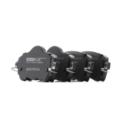 Image de RIDEX PLUS 402B0881P Jeu de plaquettes frein non préparé pour indicateur d&#039;usure CITROËN: C4 II 5 portes, DS4 Van / 3/5 portes