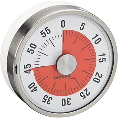 Image de Technoline KZW Timer analogique courte durée en métal