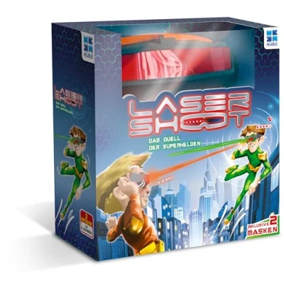 Image de Megableu Shoot tir Combat pour Enfants intérieur 2 Masques Laser Inclus Cadeau interactif Jeu d&#039;extérieur À partir de 6 Ans Version Allemande, 678448