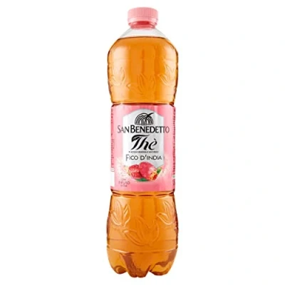 Image de San Benedetto Thè al FICO D&#039;INDIA Lot de 12 thés glacés jetables en PET 1,5 l boisson non alcoolisée
