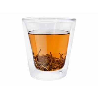 Image de Nerthus FIH 290 Verre à café Double paroi, Verre, 19 x 7 10 cm, Lot de 2