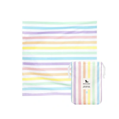 Image de Serviette de Plage XXL en Microfibre Unicorn Waves Personnalisé