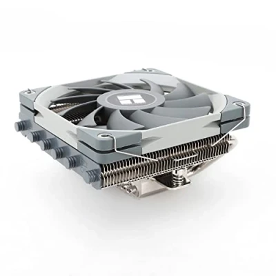 Image de Thermalright AXP120 X67 Refroidisseur d&#039;air pour processeur à profil bas avec ventilateur TL C12015 PWM, 4 caloducs 67 mm de hauteur, AMD AM4/Intel LGA 1700/1150/1151/1155/1156/1200
