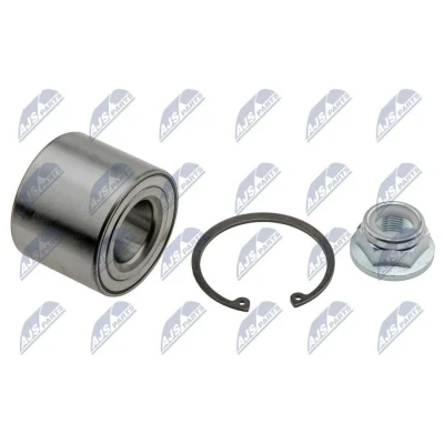 Image de NTY KLT RE 038 Kit de roulements roue Essieu arrière gauche, droit RENAULT: LAGUNA 2, TWINGO CLIO CITROËN: C3 I 3/5 portes