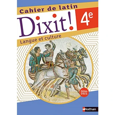 Image de Dixit ! Cahier de latin 4e Edition 2021 Livre d’occasion Correct