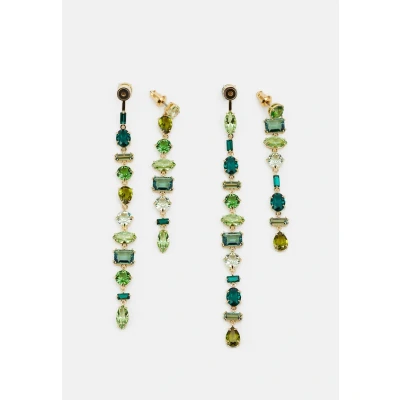 Image de Swarovski GEMA Pierced Earrings Jacket Shiny Boucles d&#039;oreilles, Femme, Taille: One Size, Green